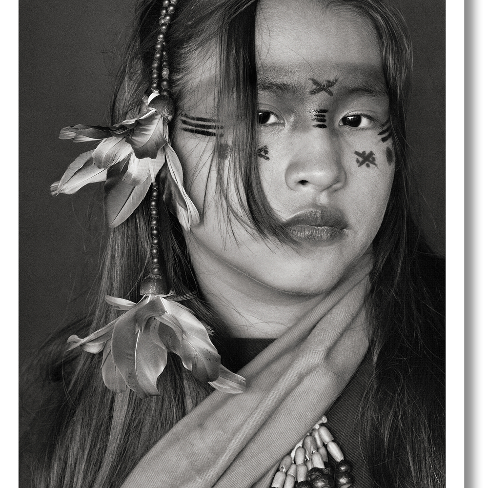 Sebastião Salgado. Amazônia. Poster ‘Ashaninka Girl’