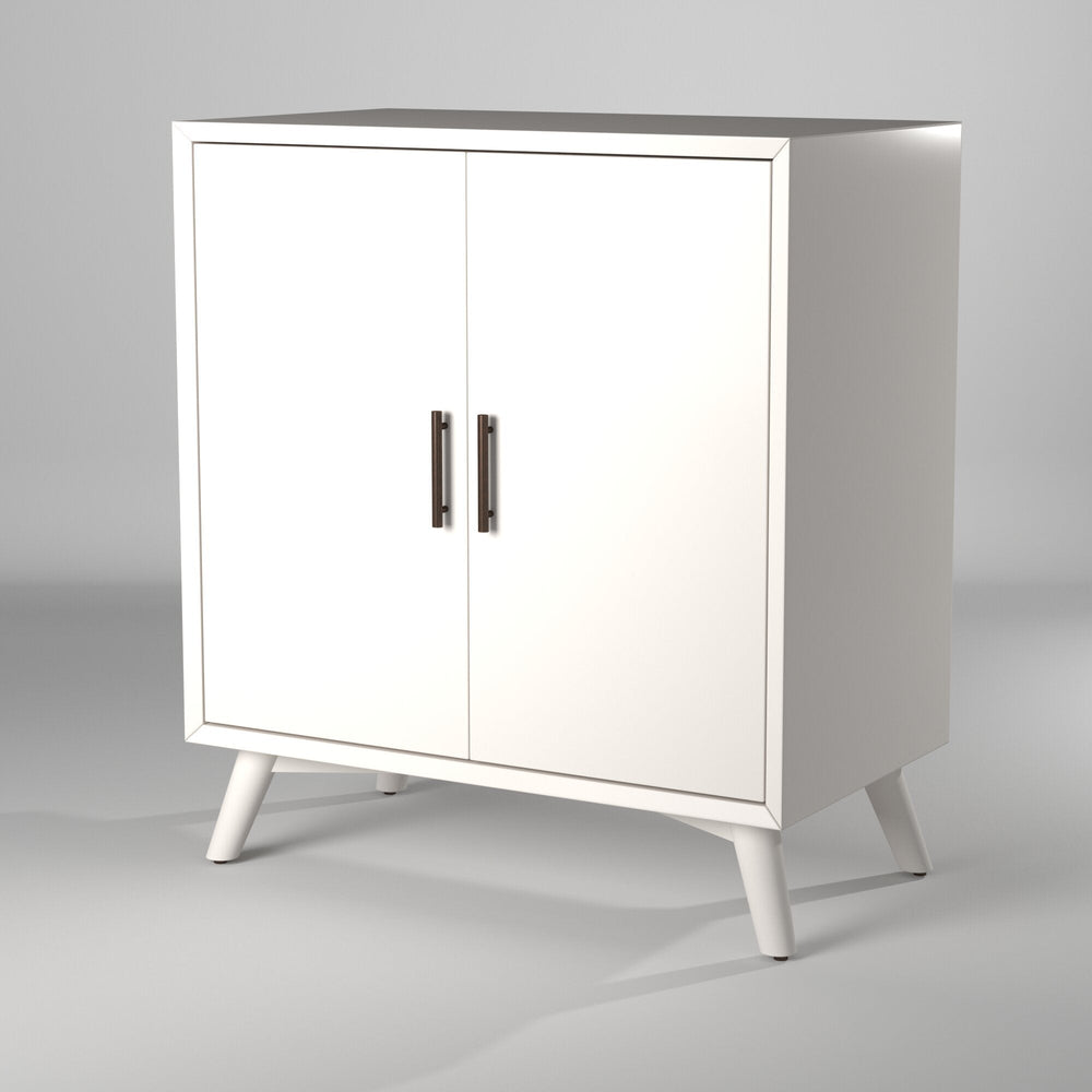 
                      
                        Flynn Small Bar Cabinet, White
                      
                    