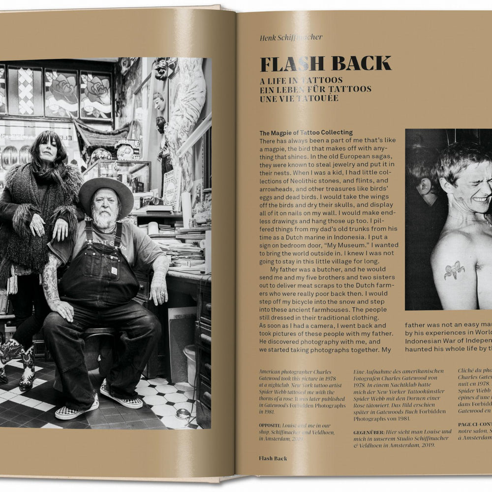 TATTOO. 1730s-1970s. Henk Schiffmacher’s Private Collection. 40th Ed. (German, French, English)
