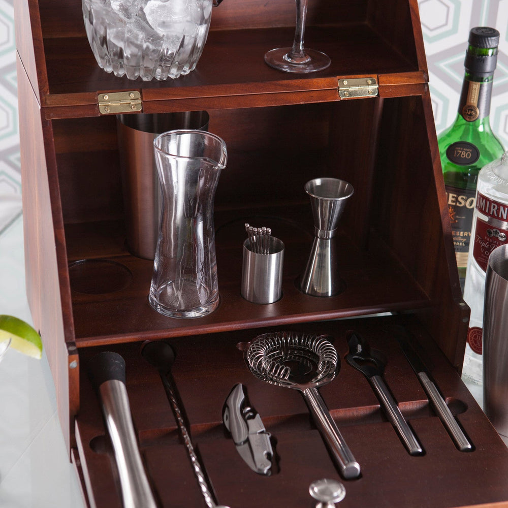 
                      
                        Madison Acacia Tabletop Bar Set
                      
                    