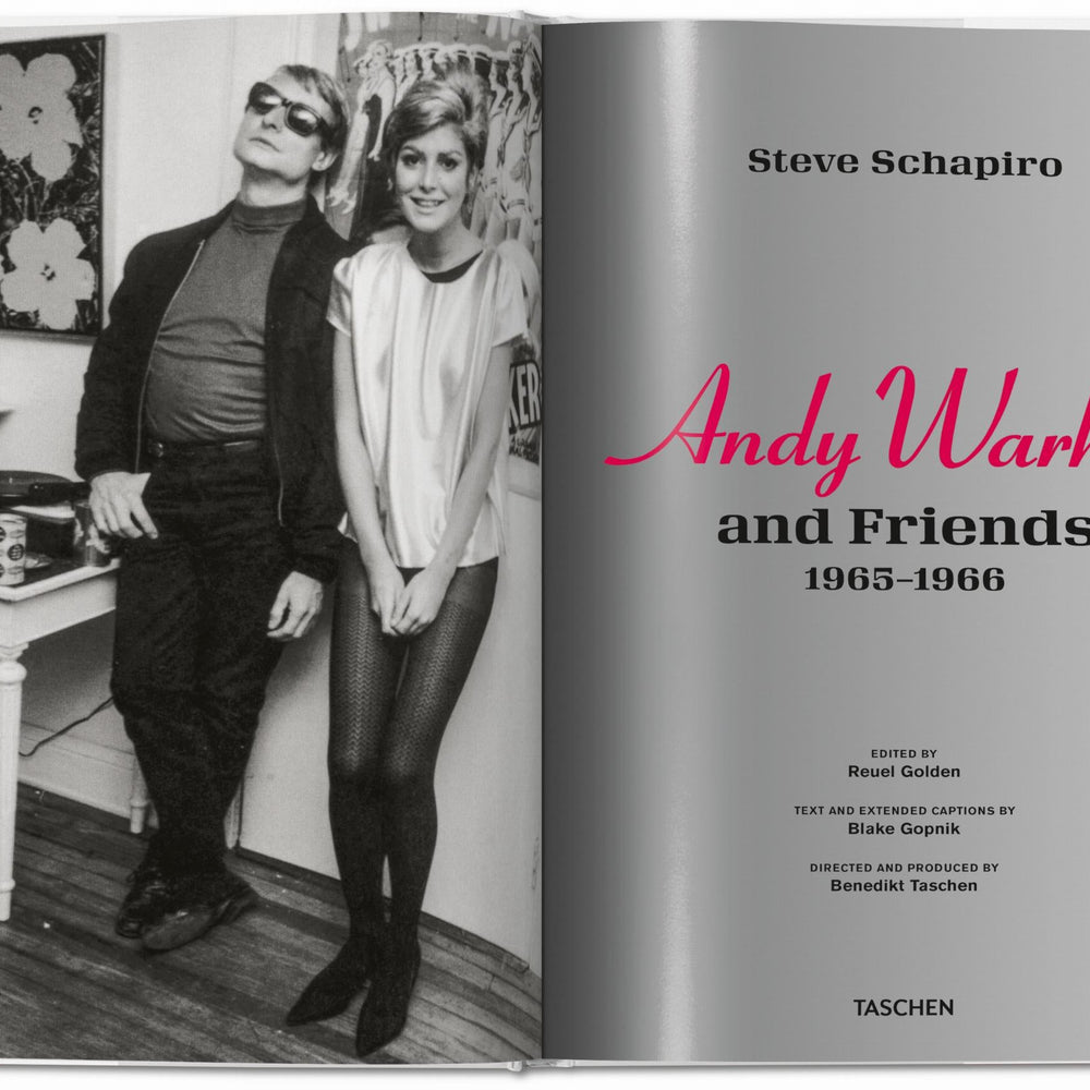 Steve Schapiro. Andy Warhol and Friends (English)