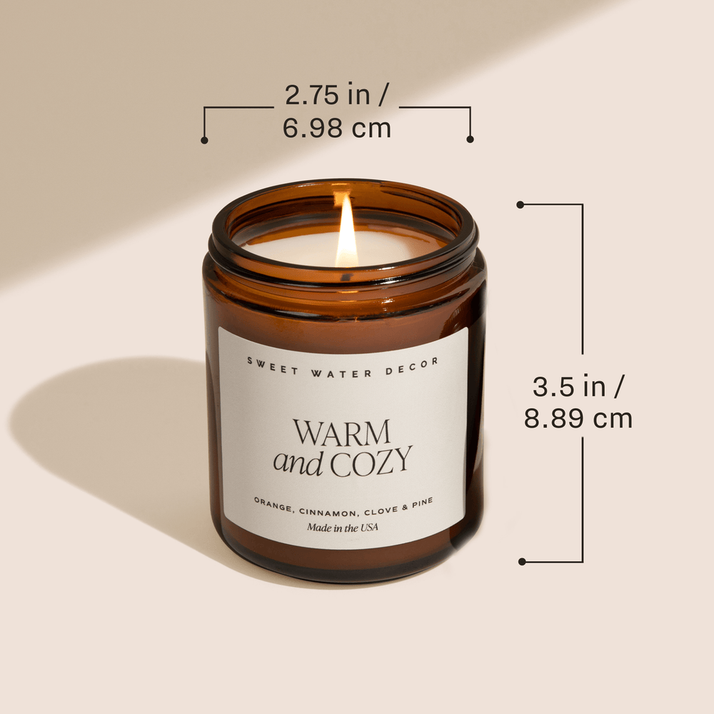 
                      
                        Christmas Soy Candle - Amber Jar - 9 oz
                      
                    