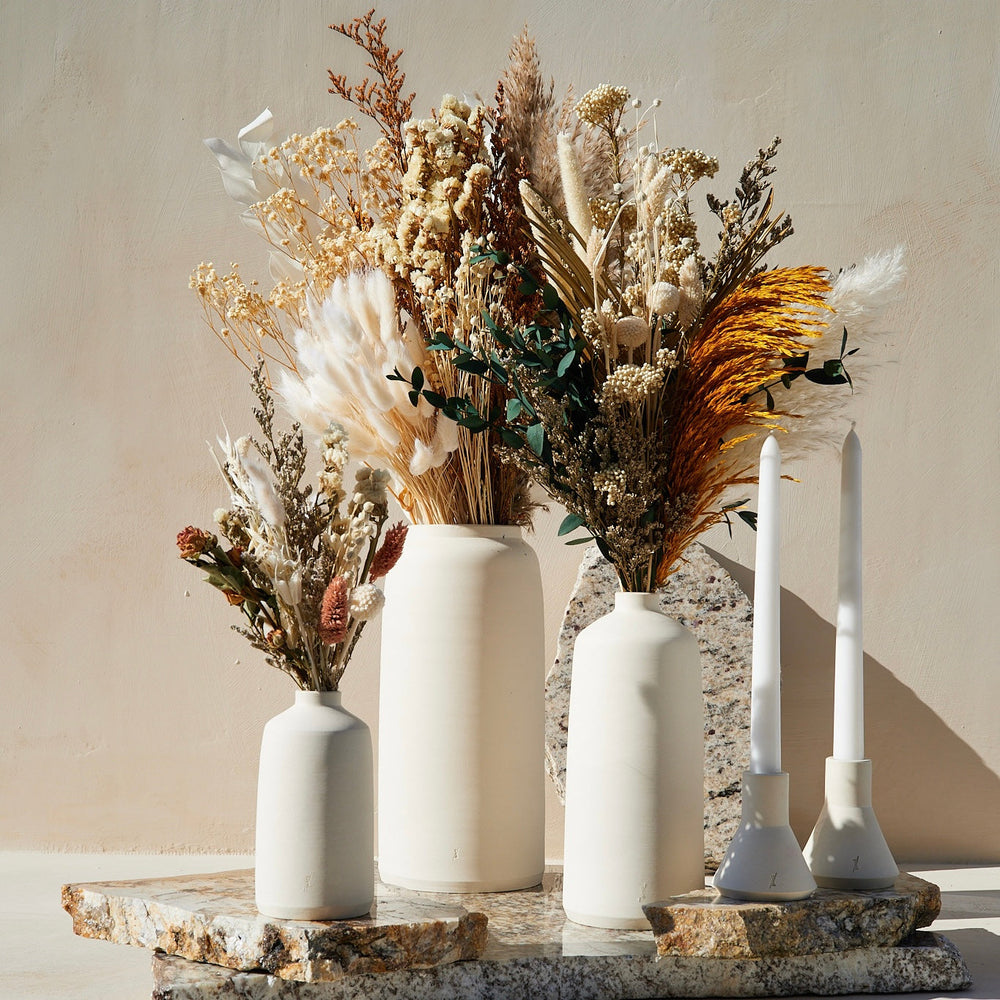 
                      
                        Small Dried Floral Bouquet - Beige
                      
                    