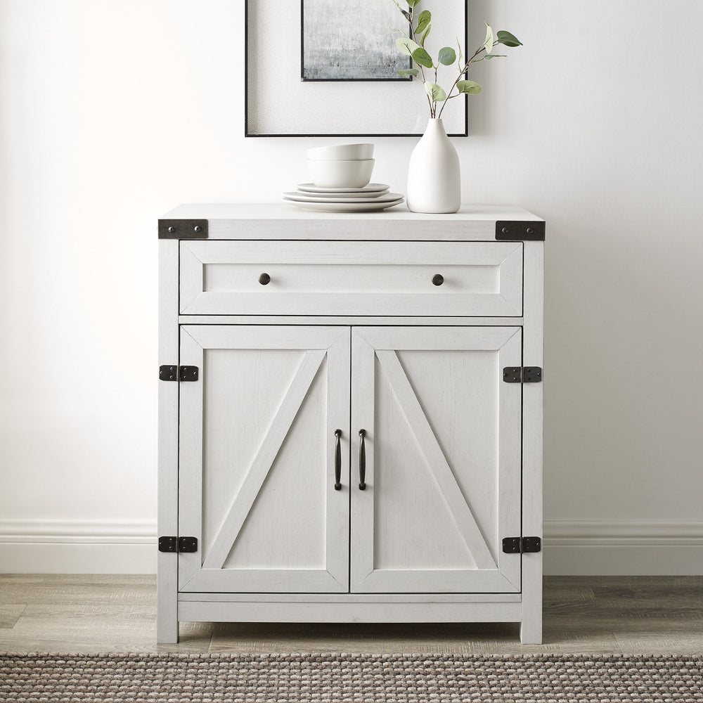 
                      
                        Barn Door Accent Cabinet
                      
                    
