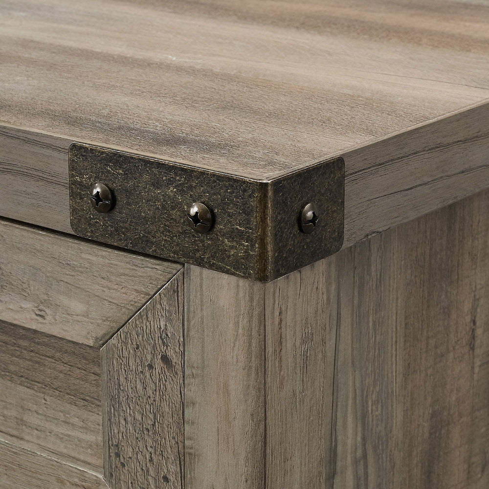 
                      
                        Barn Door Accent Cabinet
                      
                    