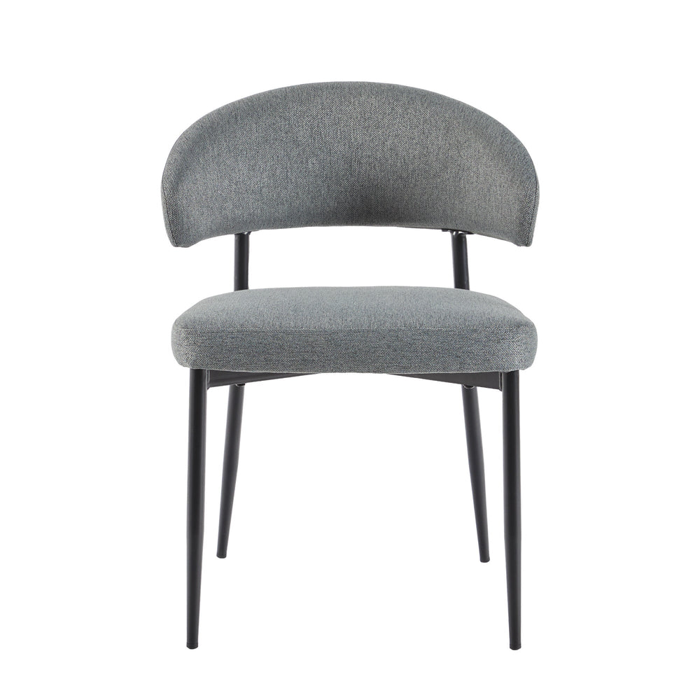 
                      
                        Alexis Modern Curved Back Upholstered Dining Chair, Set of 2
                      
                    
