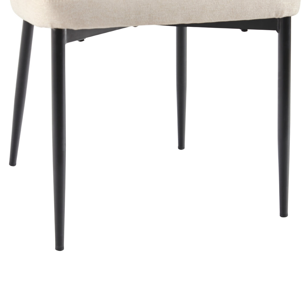 
                      
                        Alexis Modern Curved Back Upholstered Dining Chair, Set of 2
                      
                    