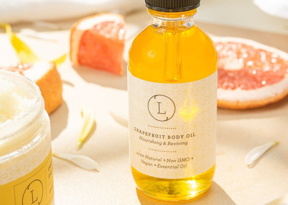
                      
                        Body Oil and Body Salt Scrub Set, Grapefruit
                      
                    