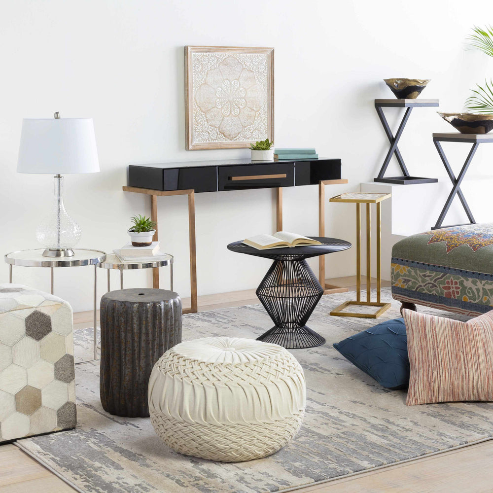 
                      
                        Swinton Bohemian Ottoman Pouf
                      
                    