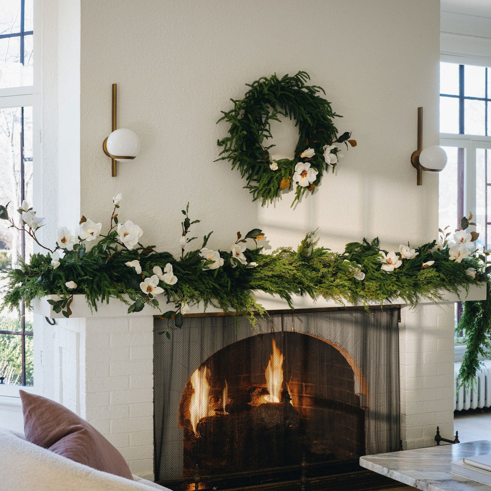 
                      
                        Cream Magnolia Fake Flower Branch - 35"
                      
                    