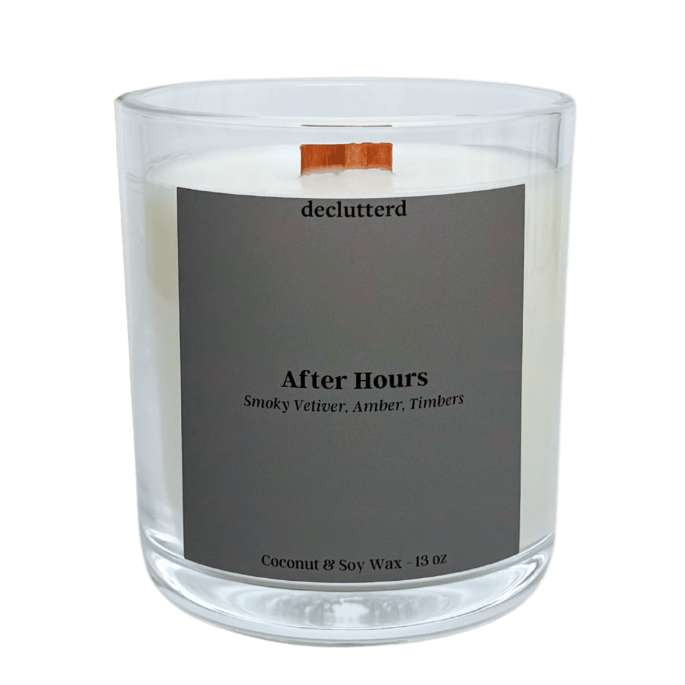 After Hours Wood Wick Candle