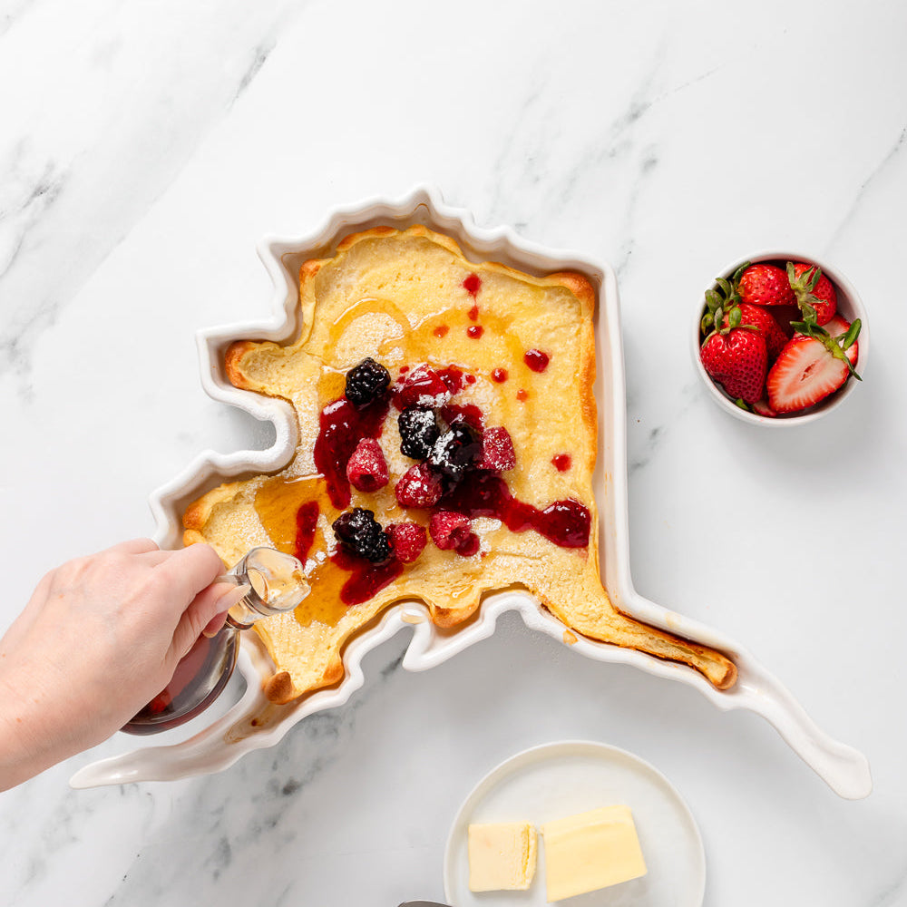 
                      
                        Alaska State Porcelain Serving Dish
                      
                    