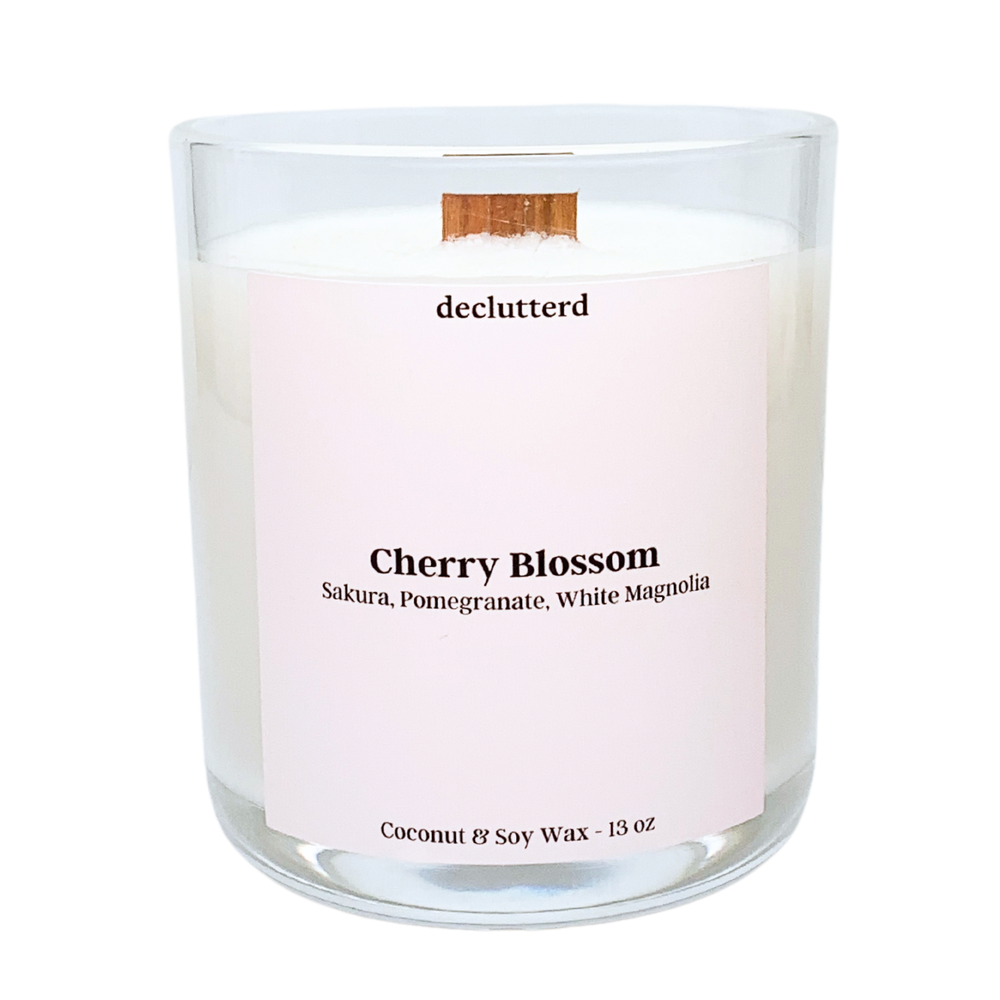 Cherry Blossom Wood Wick Candle