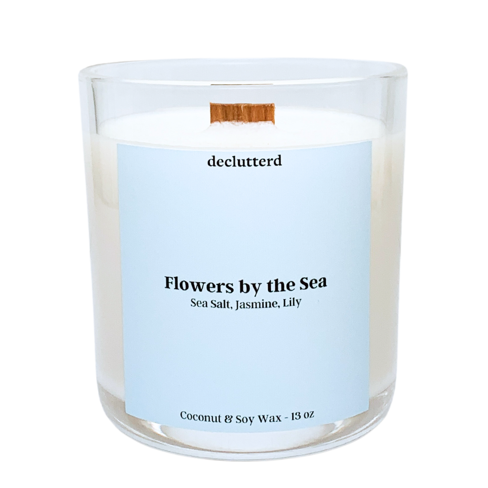 
                      
                        Flowers by the Sea Wood Wick Candle
                      
                    