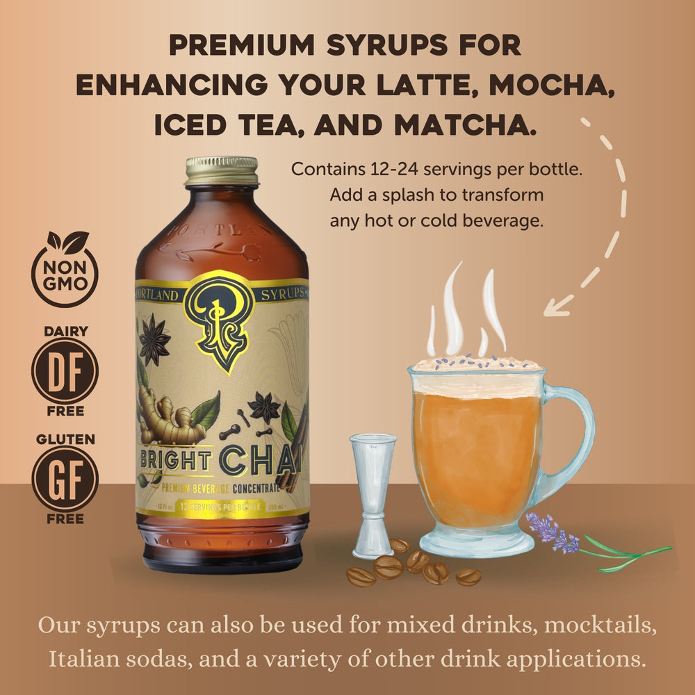 
                      
                        Bright Chai Syrup
                      
                    