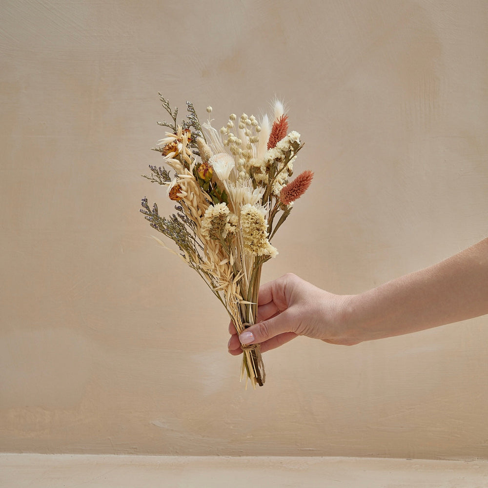 
                      
                        Small Dried Floral Bouquet - Beige
                      
                    