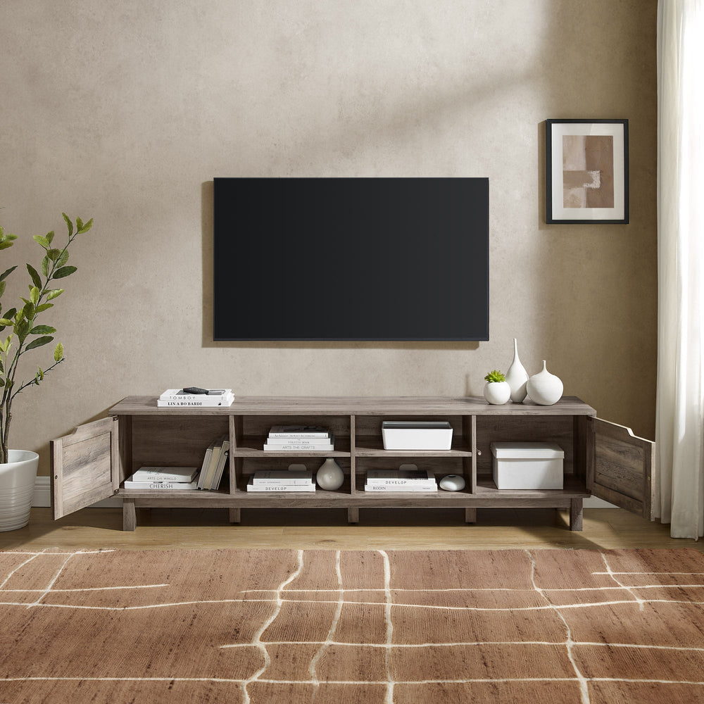 
                      
                        Barn Door 70" Rustic TV Stand
                      
                    