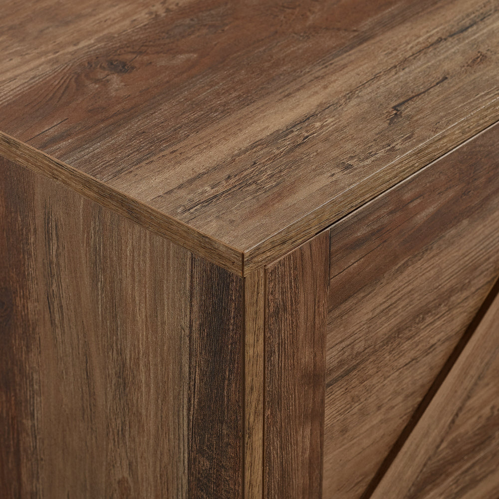 
                      
                        Barn Door 70" Rustic TV Stand
                      
                    
