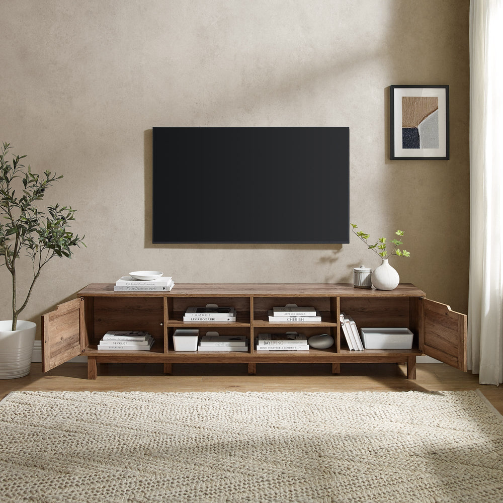 
                      
                        Barn Door 70" Rustic TV Stand
                      
                    