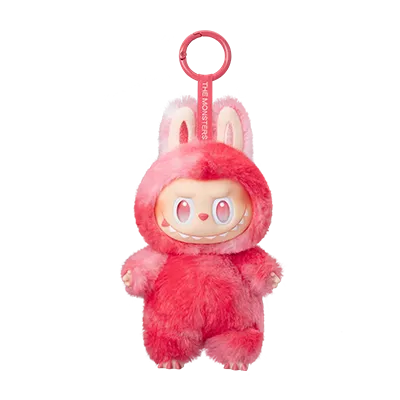 The MONSTERS Big Into Energy Series - HOPE Labubu pendant against white background.