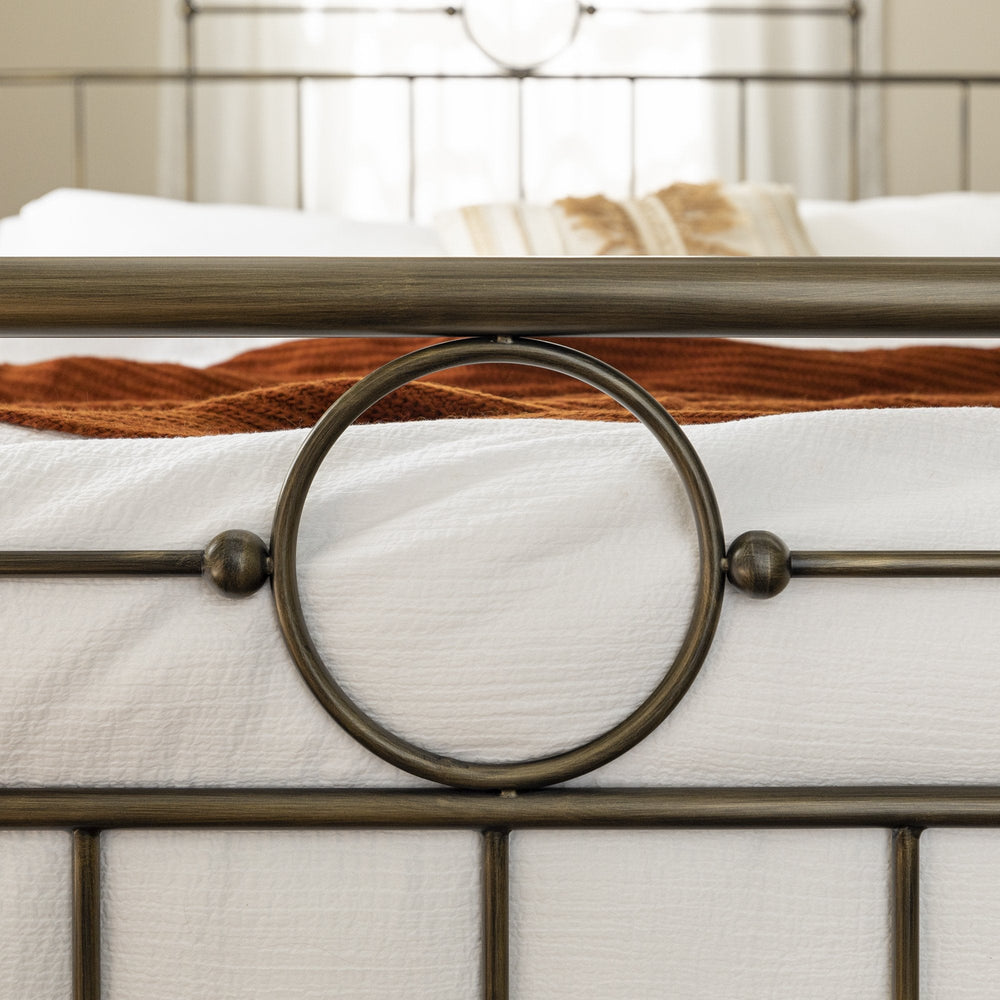 
                      
                        Antiqua Bronze King Bed
                      
                    