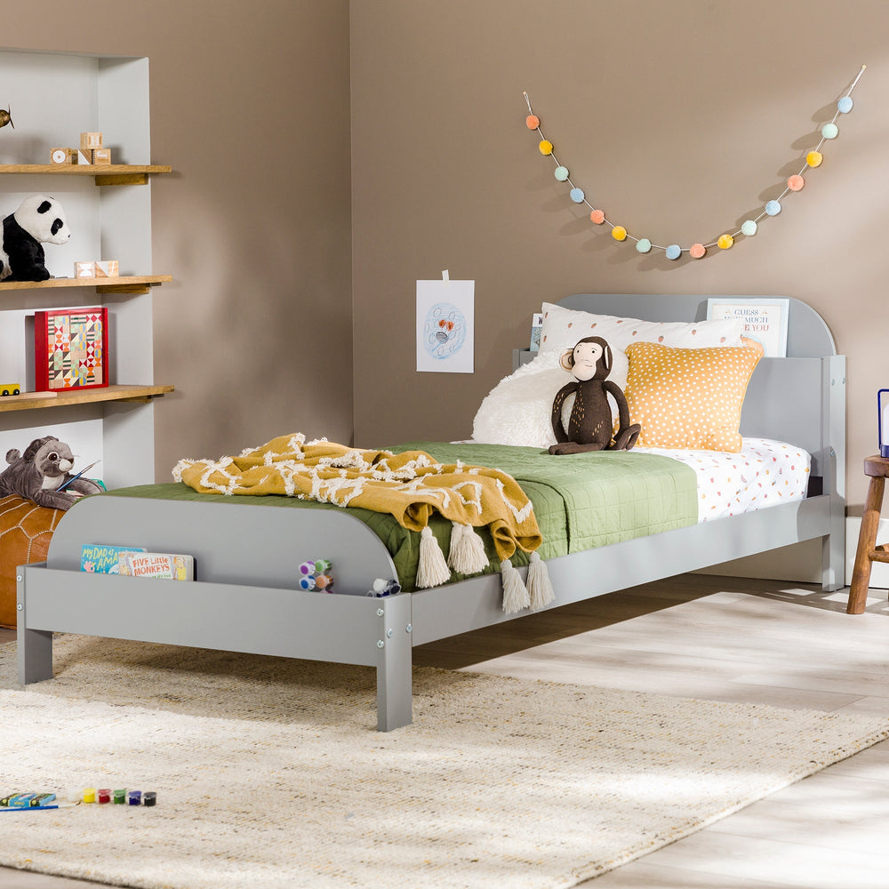 
                      
                        Solid Wood Twin Bookcase Bed
                      
                    