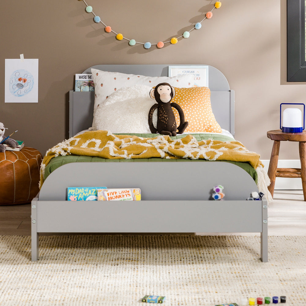 
                      
                        Solid Wood Twin Bookcase Bed
                      
                    