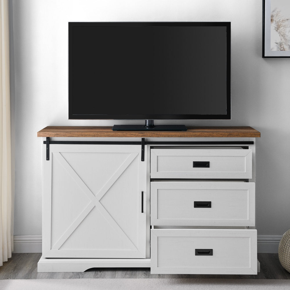 
                      
                        Sliding X Barn Door Sideboard
                      
                    