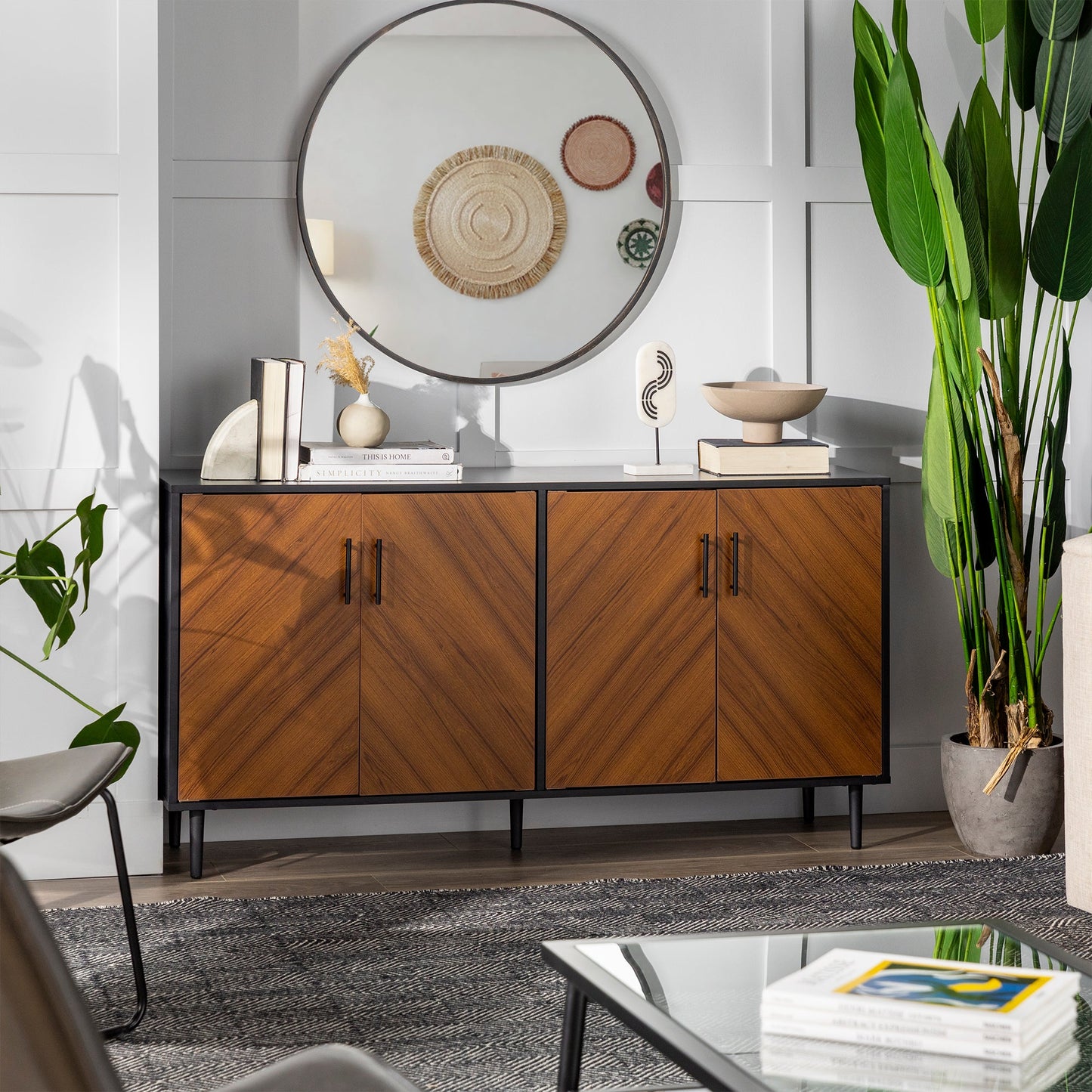 Bookmatch Hampton Buffet Sideboard