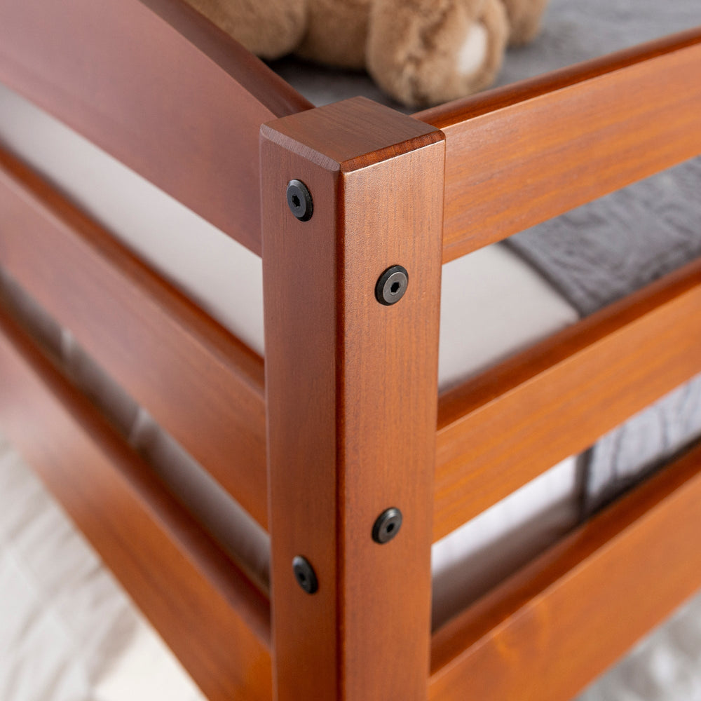 
                      
                        Carolina Transitional Solid Wood Twin-over-Twin Bunk Bed
                      
                    