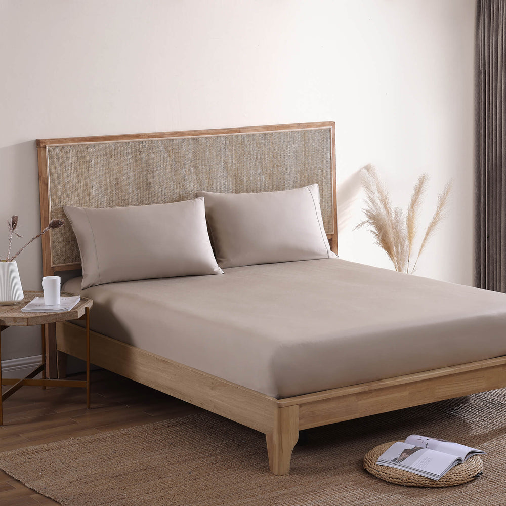 
                      
                        Natural Premium Bamboo Sheet Set
                      
                    