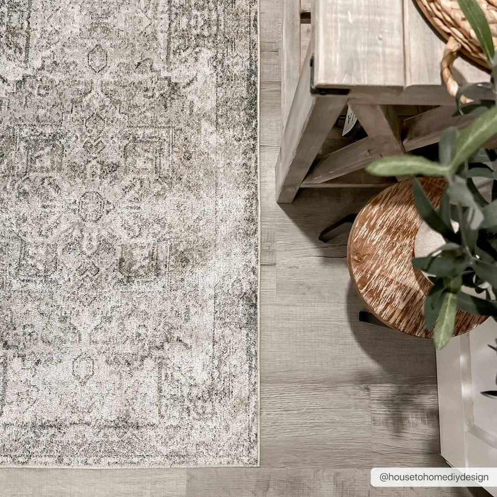 
                      
                        Hera Blue Washable Area Rug
                      
                    