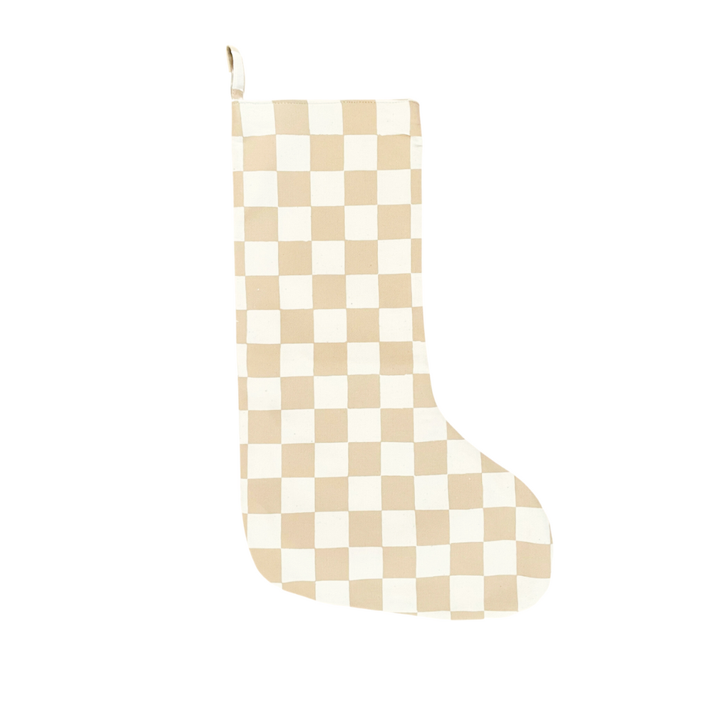 Christmas Canvas Stocking