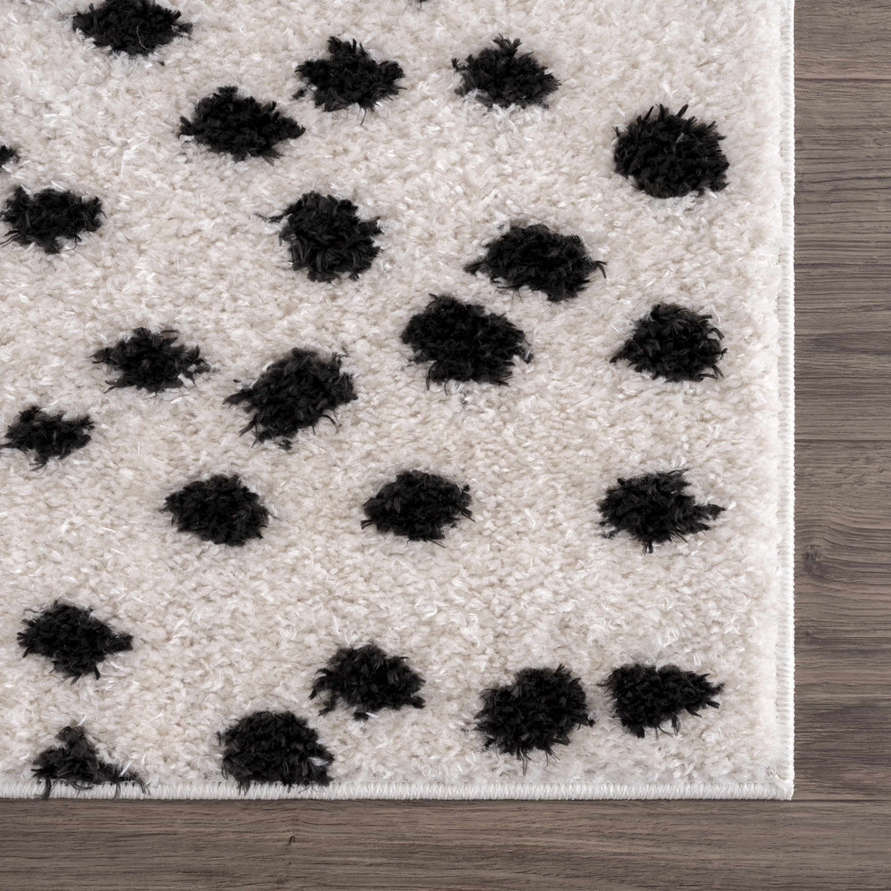 
                      
                        Cansu Black & White Area Rug
                      
                    