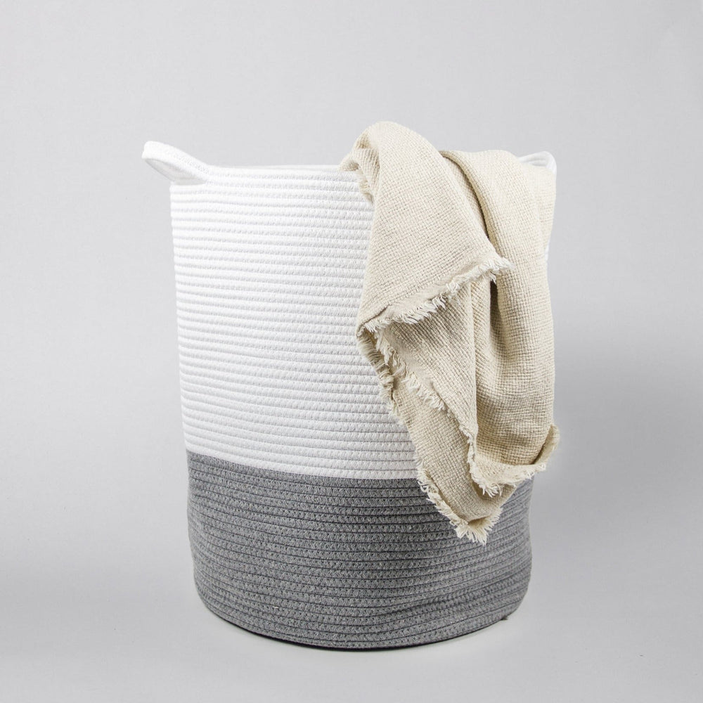 
                      
                        938 - Coton Basket With Contrasting Handles
                      
                    