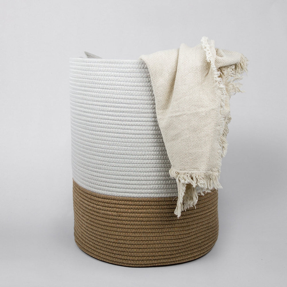 
                      
                        938 - Coton Basket With Contrasting Handles
                      
                    