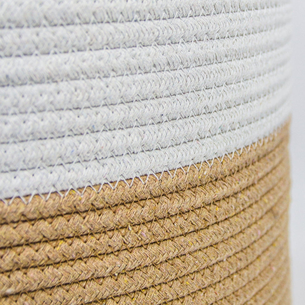 
                      
                        938 - Coton Basket With Contrasting Handles
                      
                    