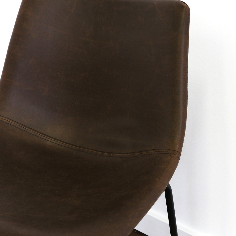 
                      
                        Faux Leather Bar Stools
                      
                    