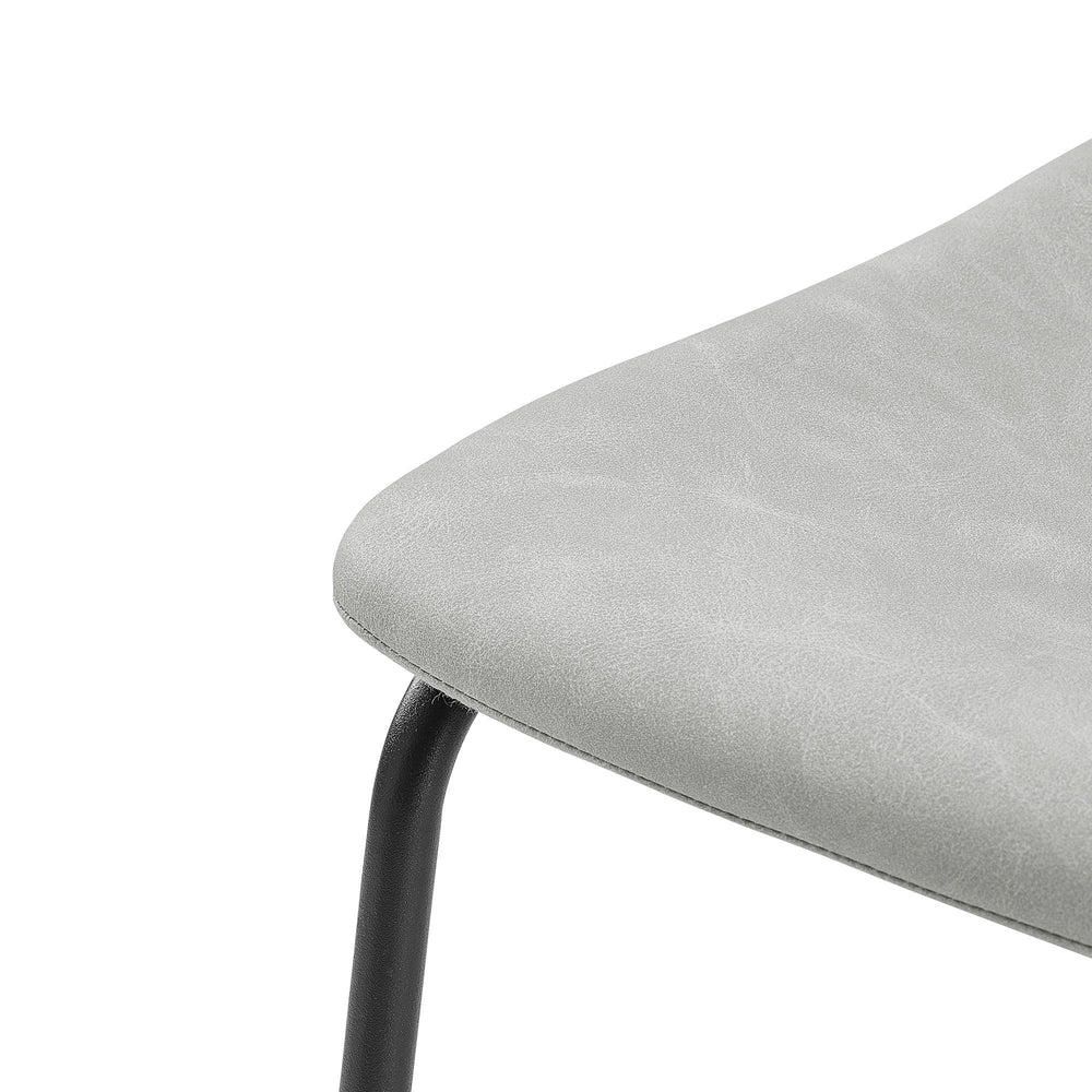 
                      
                        Faux Leather Bar Stools
                      
                    