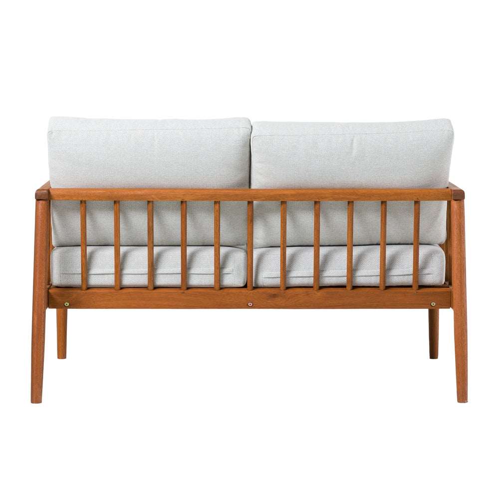 
                      
                        Circa Modern Solid Wood Spindle Patio Loveseat
                      
                    