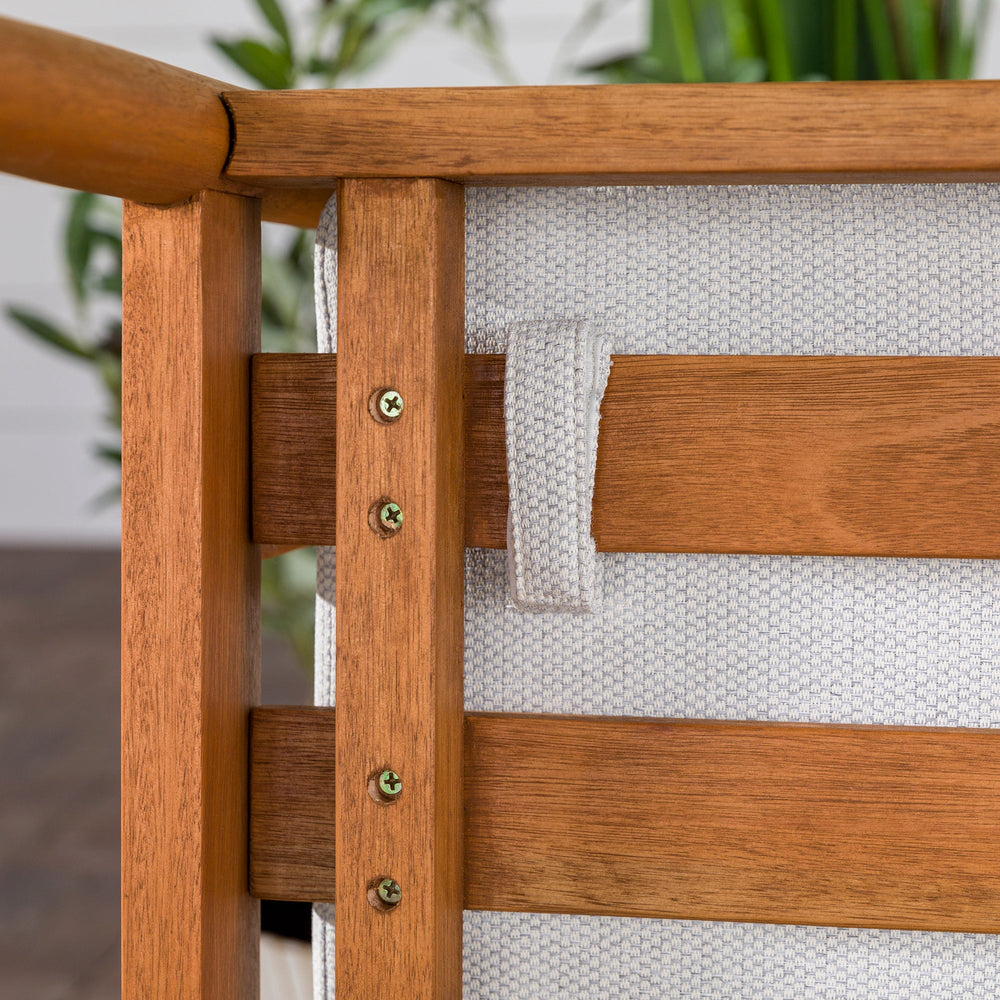 
                      
                        Circa Modern Solid Wood Spindle Patio Loveseat
                      
                    
