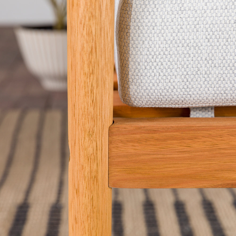
                      
                        Circa Modern Solid Wood Spindle Patio Loveseat
                      
                    