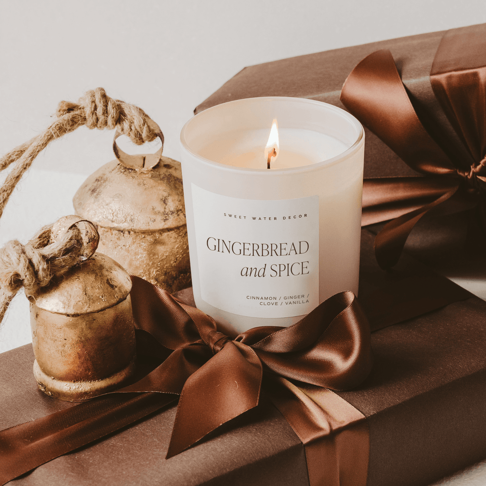 
                      
                        Gingerbread and Spice Soy Candle - Tan Matte Jar - 15 oz
                      
                    