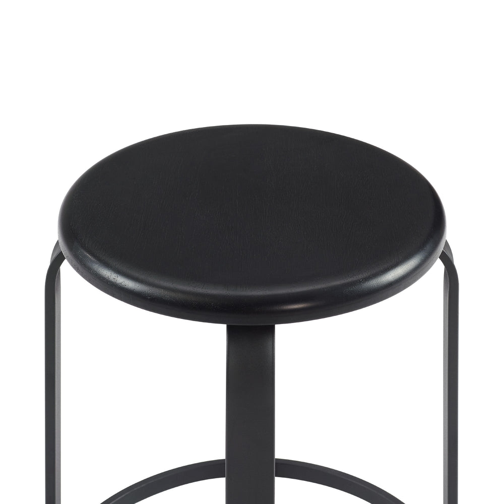 
                      
                        Colton 26" Metal and Wood Round Kitchen Bar Stool
                      
                    