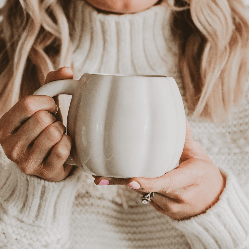 
                      
                        Cream Pumpkin Figurine Coffee Mug, 15oz
                      
                    