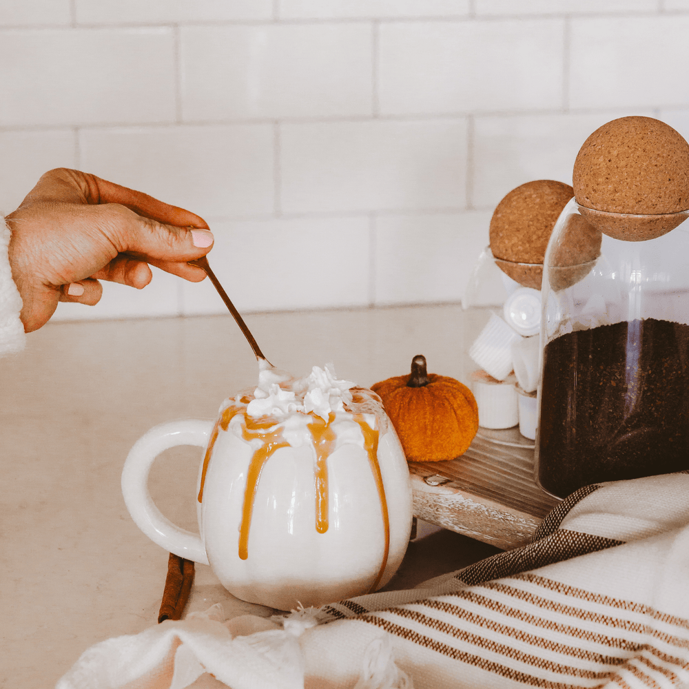 
                      
                        Cream Pumpkin Figurine Coffee Mug, 15oz
                      
                    
