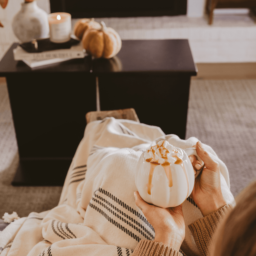 
                      
                        Cream Pumpkin Figurine Coffee Mug, 15oz
                      
                    