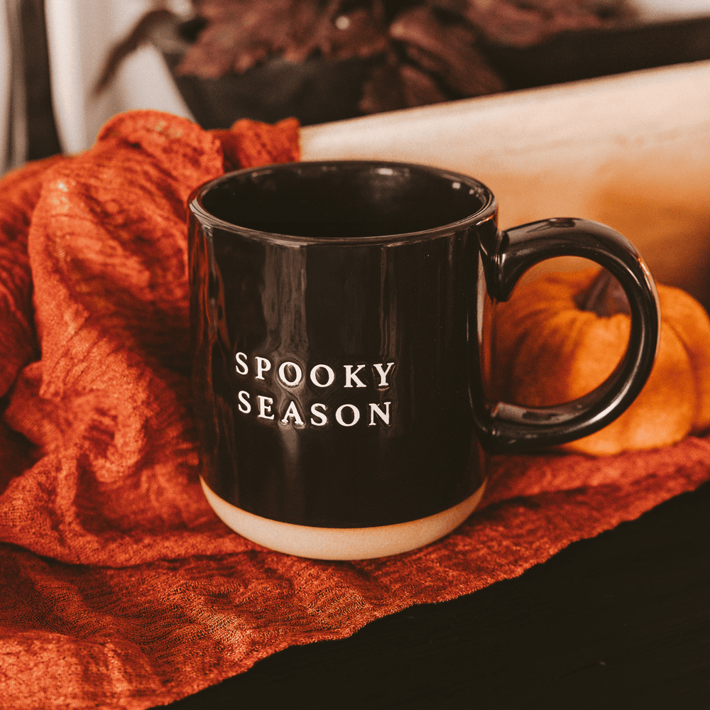 
                      
                        Spooky Season Black Stoneware Coffee Mug, 14oz
                      
                    