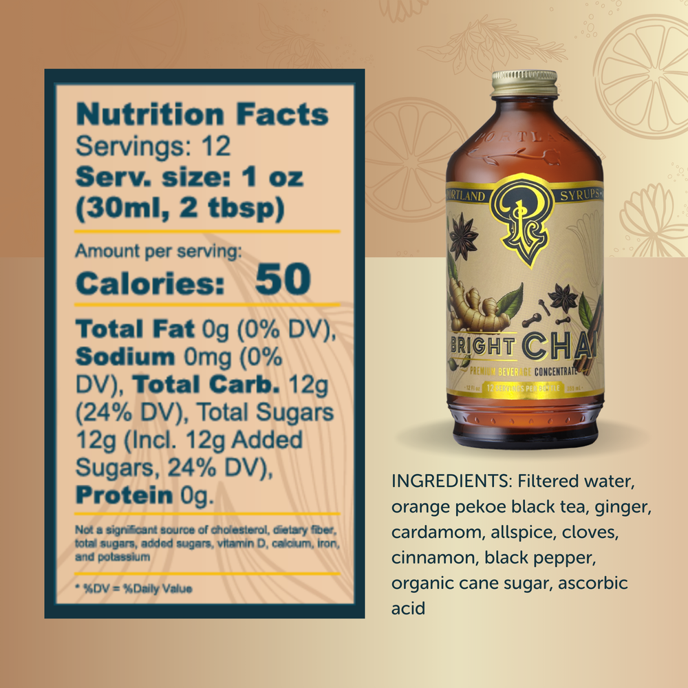 
                      
                        Bright Chai Syrup
                      
                    