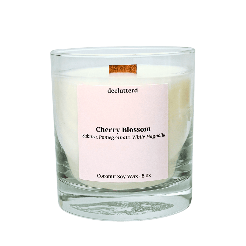 Cherry Blossom Wood Wick Candle